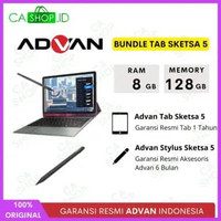 Advan Tab Sketsa 5 - 8GB 128GB (8/128) Tablet 12" IPS New Original Garansi Resmi - Tablet Only Table