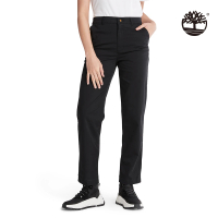 【Timberland】女款黑色修身直筒長褲(A5WXH001)