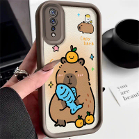Sarung Telefon Capybara, Reka Bentuk Comel, Untuk vivo S1/IQOO Neo/Y7S/Z1x, Sarung Bumper Tahan Lama