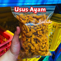 KRIPIK USUS CRISPY ANEKA RASA 1 KG Food Cemilan - ORIGINAL ,/BALADO / BBQ / KEJU / PEDAS