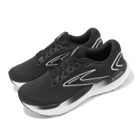 【BROOKS】慢跑鞋 Glycerin 21 2E 男鞋 寬楦 黑 白 回彈 透氣 甘油系列 路跑 運動鞋(1104192E090)