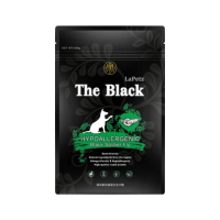 【LaPetz 樂倍】The Black（黑酵母）超低敏性蟲蛋白全犬糧 400g*3包組(狗糧、狗飼料、犬糧)