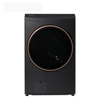 Panasonic國際牌 15公斤熱泵除濕式滾筒洗衣機夜幕黑NA-V150RPH-K