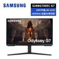 短促 SAMSUNG 28吋 Odyssey G7 平面電競顯示器 S28BG700EC 螢幕