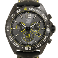 TAG HEUER 豪雅 Formula 1石英計時皮帶腕表(CAZ101AJ.FC6487)x灰面x43mm