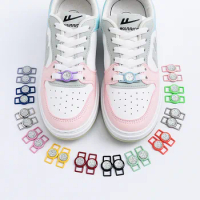 Fashion Laces Buckle Luxury Rhinestones AF1 Shoe Charms Quality Metal Shoelaces Decorations Air Force Sneaker Shoes Accessories