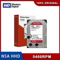 Western Digital WD Red NAS Hard Disk Drive 2TB 4TB 6TB 8TB SATAIII 6 GB/S 3.5-Inch 64 MB Cache 5400RPM HDD For Desktop Nas