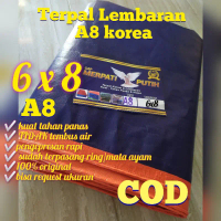 Terpal Lembaran Ukuran 6x8 Meter A8 Korea