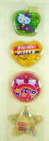 【震撼精品百貨】Hello Kitty 凱蒂貓 KITTY立體水貼紙-青蘋果 震撼日式精品百貨