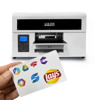 PVC card driver id cards Acrylic Plastic UV Printer with XP600 print head