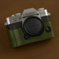 handwork Photo Camera Genuine leather cowhide Bag Body BOX For Fuji Fujifilm XT30 XT30II XE4 XT200 Case Protective sleeve base