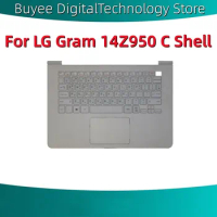 UK KR New Original Keyboard For LG Gram 14Z950 With C Shell Palmrest TopCase Trackpad Laptop Upper Keyboard Without Touchpad