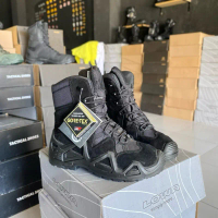 Lowa Sepatu PDL Hitam Lowa Boots Shoes Pria Black dengan Fitur GORE-TEX untuk Kenyamanan dan Perlind