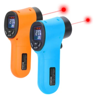 Non Contact Pyrometer LCD Display Digital Infrared Thermometer Laser Temperature Meter -50~550°C IR Termometro