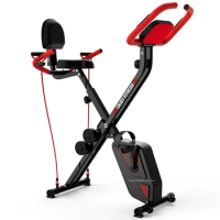 Home Fitness Equipment Spinning Bicycle, Indoor Silent Magnetrons Sports Bicycle Exercise Bike, Foldable Pedal Fitness Equipment