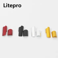 Litepro For Brompton Folding Bicycle Aluminum Alloy Rear Fork Protective Sticker Anti Scratch