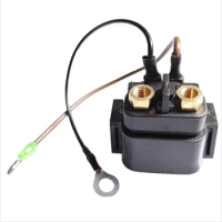 Outboard Engine Starter Solenoid / Relay Assy For Mercury Mariner Boat Motor 8HP 9.9HP 25HP 30HP 853809001 8M0098898 Accessories