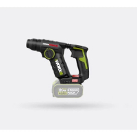 WORX WU380S.9 20V 20mm無刷鋰電二用電錘 淨機不帶充電座及電池 BLACK (V000) 