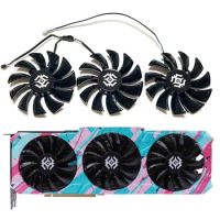NEW Zotac RTX 3070、3080 X-GAMING GPU FAN，For Zotac RTX 3090、3080、3070、3060 TI X-GAMING Graphics card cooling fan