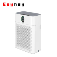 Esyhey HY4866 Air Purifier For Home Double filters H13 HEPA &amp; Carbon Smart Air Cleaner