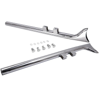 CJ7F ท่อไอเสียแบบหางปลาขนาด 36 นิ้ว 1 7/8" O.D สำหรับ Harley Touring Roadking Exhaust ปี 1995-2016 X