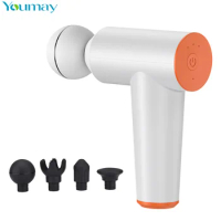 Youmay Electric Massage Gun Professional Deep Tissue Muscle Back Neck Body Massager Pain Relief Relaxation Fitness Fascial Gun
