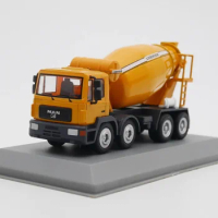Diecast 1:72 Scale Liebherr HTM904 Cement Mixer Truck Alloy Simulation Car Delicacy Model Static Collectible Toy Holiday Gift