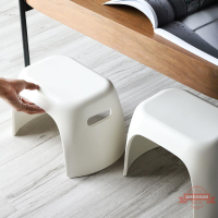 矮凳創意時尚換鞋凳日式加厚浴室塑料防滑客廳兒童專用小板凳代發