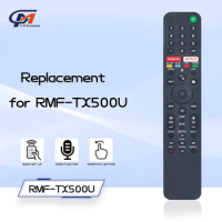 RMF-TX500U Bluetooth-Compatible Infrared Voice Remote Control for Sony Smart LED TV Fit for XBR KD Series XBR-75X900H
