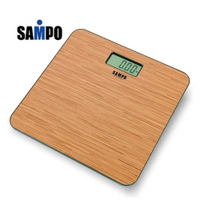 SAMPO 聲寶 木紋造型電子體重計 BF-L1502ML