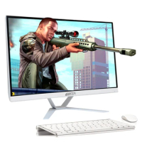 Display Screen monitor 24 inch CPU 8th i5 8500 RAM 16GB DDR4 HD 1TB SSD OS win7 desktop computer pc