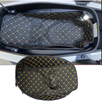 For CYCLONE RT3 RT 3 Motorcycle Accessories Trunk Cargo Liner Protector Seat Bucket Pad Storage Box Mat Leather Inner Cover Part