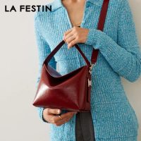LA FESTIN Leather Bag Trend Luxury Handbags Women's Shoulder Bag Cross Bag
