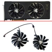 85MM FDC10U12S9-C CF1010U12S RX 5700XT、RX-57XT86OD GPU Fan，For XFX Radeon RX5700 5700 XT THICC II Ultra Video card cooling fans