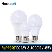 LED Bulb E27 Lamps DC 12V LED Light 3W 5W 7W 9W 12W 15W 24W 36W Bombilla For Solar Led Light Bulbs 24V 36V Low Voltages Lamps