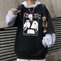 Jujutsu Kaisen Hoodies Anime Men Women Long Sleeve Man Sweatshirts Hoodie