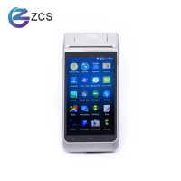 High Quality Z91 touch screen 4G NFC mobile handheld android pos with android 9.0 for Top up Restaurant Supermarket