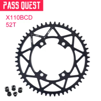 PASS QUEST 110BCD Chain Wheel Road Bike narrow and wide Chain Ring Crankset 40t-52t for R7000 R8000 DA9100