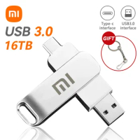 Xiaomi USB 3.0 Pendrive 16TB High Speed Flash Metal Pen Drive 8TB 4TB Waterproof U Disk Stick Portable Mini SSD Memoria Pen USB