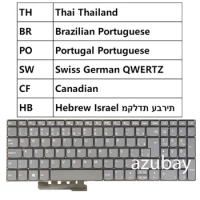 Keyboard For Lenovo v130-15igm v130-15ikb Ideapad S340-15IWL S340-15API S340-15IML TI Brazilian Portuguese Swiss Canadian Hebrew