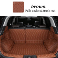 Custom car trunk mat for ford fiesta ford focus mk2 ford kuga 2018 fusion ranger ecosport auto accessories