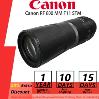 Canon RF 800 MM F11 STM Full Frame Mirrorless Camera Lens Telephoto Autofocus Prime Lens For R RP R5 R6 Portrait Animal Lens