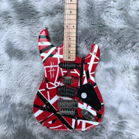 Eddie Van Halen TRIBUTE New style vintage guitar Frankenstrat Quality Musical Instruments. beautiful and cool
