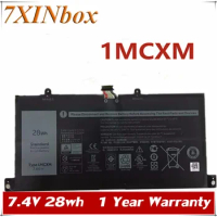 7XINbox 7.4V 28wh 3520mAh Original 1MCXM G3JJT Laptop Battery For DELL 1MCXM G3JJT Series Built-in Tablet