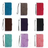 100pcs Retro PU Leather + Wallet Flip Cover Case For Samsung Galaxy J1 2016 J3 2017 J5 J7 J4 J6 2018 A3 A5 A6 A8 Case