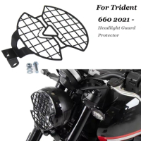 For Trident 660 Trident660 2021 NEW Motorcycle Accessories Headlight Guard Protector Grill