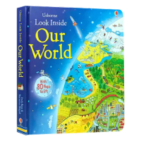 Usborne Look Inside Our World, Children's books aged 3 4 5 6, English Popular science picture books, 9781409563945