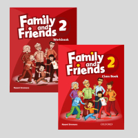 Sách - Combo 2 Sách: Family And Friends 2 (Classbook + Workbook) – In màu
