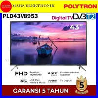 TV LED POLYTRON PLD43V8953 - 43 INCHI - DIGITAL TV - ECO MODE - PLD 43 V8953 - READY