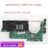 For Lenovo ideapad Yoga Slim 7-14ARE05 / Slim 7-14ARE05 laptop motherboard DA0LS3MBAF0 with CPU R5-4500U+RAM 8G 100% test work